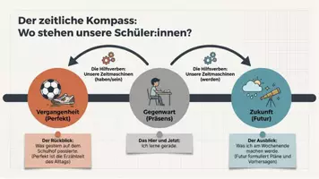 Vorschau - Unterrichtsreihen - Zeitformen-Methodenkoffer für Lehrkräfte (4. Klasse) - Seite 2