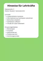 Vorschau - Stundenentwürfe - Sachtexte Klasse 3 XXL Materialpaket – Lesetexte 50 Materialien mit Lösungen - Seite 2