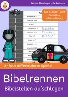Vorschau - Arbeitsblätter - Bibelrennen - Bibelstellen finden und aufschlagen - Deckblatt