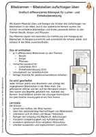 Vorschau - Arbeitsblätter - Bibelrennen - Bibelstellen finden und aufschlagen - Seite 1