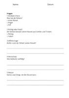 Vorschau - Stundenentwürfe - Sachtexte Klasse 3 – Elefant | Arbeitsblätter mit Fragen & Lösungen - Seite 3