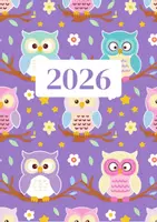 Vista previa - Para docentes: organización, planificación y formación - Agenda Docente Buhitos 2026: Tu Asistente Escolar Completo y Divertido - Portada