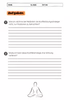 Vorschau - Arbeitsblätter - Mediation als Konfliktlösungsstrategie Unterrichtsmaterial Konfliktlösung - Seite 3