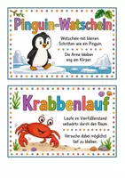 Vorschau - Aufgabenkarten - Tierische Bewegungskarten - Seite 3