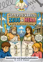 Vorschau - Arbeitsblätter - Zeus & Hera Steckbriefe | Geschichte Klasse 5/6 - Deckblatt