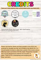 Vorschau - Arbeitsblätter - Sätze schreiben / Satz des Tages / Schüttelsätze (Schulausgangsschrift) schreiben Frühling Sommer Juni - Seite 2