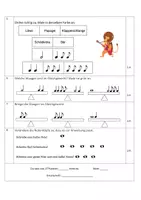 Vorschau - Arbeitsblätter - Musik - Probe (Kl. 3/4) zum Thema "Notenlehre" (ohne Lösung) PDF + Word - Seite 2