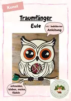 Vorschau - Mal- und Bastelvorlagen - Traumfänger Eule - Deckblatt