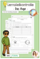Vorschau - Test - Lernzielkontrolle - Das Auge - Deckblatt
