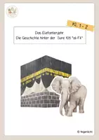 Vorschau - Arbeitsblätter - Das Elefantenjahr - Die Geschichte zur Sure 105 al-Fil - Deckblatt