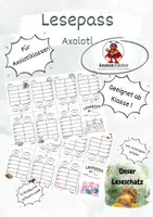 Vorschau - Arbeitsblätter - Wachsendes Materialpaket Axolotlklasse - Seite 1