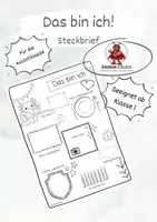 Vorschau - Arbeitsblätter - Das bin ich! - Steckbrief Axolotlklasse - Deckblatt