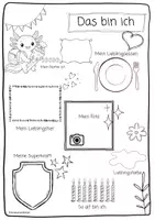 Vorschau - Arbeitsblätter - Das bin ich! - Steckbrief Axolotlklasse - Seite 2