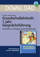 Vorschau - Lehrpläne/Lehrermaterial - Das erste Jahr als Grundschullehrkraft - Gespräche führen - Deckblatt
