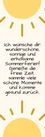 Vorschau - Anderer Materialtyp - Sommergruß-Lesezeichen - Deckblatt