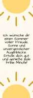 Vorschau - Anderer Materialtyp - Sommergruß-Lesezeichen - Seite 1