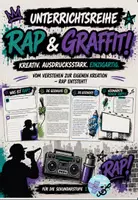 Vorschau - Unterrichtsreihen - Rap & Graffiti – Kreative Unterrichtsreihe Musik Klasse 5–7 | Hip-Hop, Podcast & Songwriting - Deckblatt