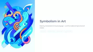 Vorschau - Unterrichtsreihen - Symbolism in Art Presentation | Meaning, Interpretation & Visual Language - Seite 1