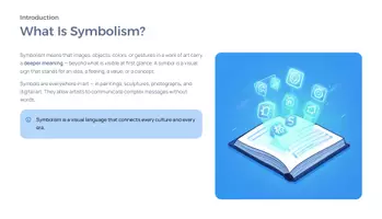 Vorschau - Unterrichtsreihen - Symbolism in Art Presentation | Meaning, Interpretation & Visual Language - Seite 2