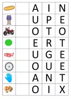 Aperçu - Jeux - Trouve la lettre manquante - Page 1