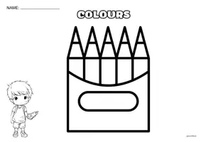 Vista previa - Hojas de trabajo - Pack de todas las fichas de Ingles de Infantil (I3, I4, I5) worksheets - página 3