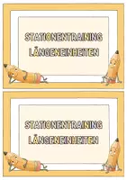 Vorschau - Arbeitsblätter - Längeneinheiten Stationentraining (km, m, dm, cm, mm) - Seite 2