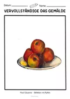 Vorschau - Mal- und Bastelvorlagen - Berühmte Kunstwerke zum Weitermalen - Kunst für Zwischendurch & Vertretungsstunden - Seite 3