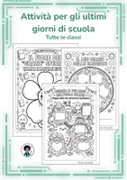 anteprima - Materiale di supporto/inclusione - Attività di fine anno: emozioni e traguardi - Pagina di copertina