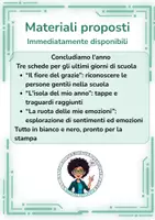 anteprima - Materiale di supporto/inclusione - Attività di fine anno: emozioni e traguardi - Pagina 1