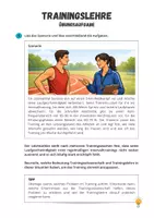 Vorschau - Arbeitsblätter - Grundlagen der Trainingslehre ⎮ Körperliche Anpassung - Wiederholung Trainingslehre für Klasse 10 bis 13 - Seite 1