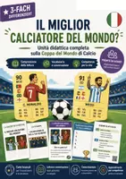 Vorschau - Unterrichtsreihen - Entdecke die Fußball WM | Coppa del Mondo | Komplettes Unterrichtspaket Italienisch - Deckblatt