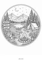 Vorschau - Arbeitsblätter - Ausmalbilder Sommer- Mandalas (für jung und jünger) - Seite 2