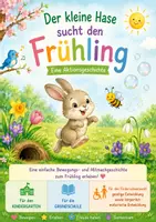 Vorschau - Spiele - Basale Aktionsgeschichte Der Hase sucht den Frühling - Deckblatt