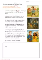 Vorschau - Arbeitsblätter - Von einem, der auszog, das Fürchten zu lernen - Kreativer Schreibanlass - Seite 3