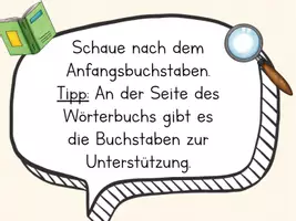 Vorschau - Poster - Arbeit mit dem Wörterbuch Poster und Arbeitsblätter - Seite 3