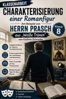 Vorschau - Klassenarbeiten - Klassenarbeit Deutsch – Charakterisierung einer Romanfigur - Deckblatt