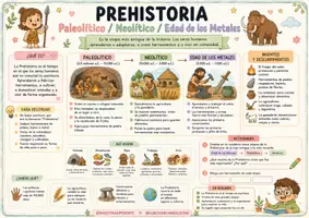 Vista previa - Refuerzo / NEE / Materiales de apoyo - ESQUEMAS VISUALES HISTORIA - página 3