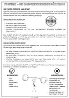 Vorschau - Arbeitsblätter - Protein Eiweiß – Die Bausteine des Lebens | Arbeitsblätter für Ernährung und Haushalt / Hauswirtschaft (Klasse 5-8) #ostereiersuche - Seite 3