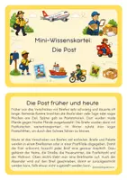Vorschau - Stationenlernen - Die Post - Materialpaket - Deckblatt