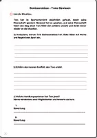 Vorschau - Arbeitsblätter - Gewissen & Gewissensbisse - Seite 3