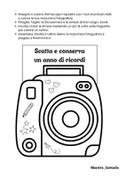 anteprima - Esercizi - 📸 Fotocamera dei Ricordi - Attività e Lavoretto di Fine Anno - Pagina 1