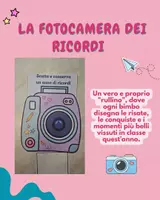 anteprima - Esercizi - 📸 Fotocamera dei Ricordi - Attività e Lavoretto di Fine Anno - Pagina di copertina