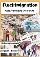 Vorschau - Arbeitsblätter - Formen der Migration: Flucht, Arbeit, Bildung & Klima - Seite 1