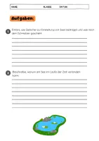 Vorschau - Arbeitsblätter - Entstehung von Seen: Gewässer, Eiszeit und künstliche Seen - Seite 3