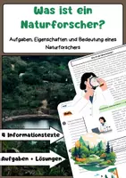 Vorschau - Arbeitsblätter - Naturforscher Materialpaket: Aufgaben, Methoden, Werkzeuge, Experimente & Mikroskop - Seite 1