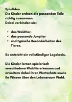 Vorschau - Stundenentwürfe - Waldtiere – XXL Bundle für die Grundschule | Lernspiele, Lesetexte, Schreibkarten & Arbeitsblätter Klasse 1–4 - Seite 2
