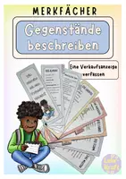 Vorschau - Mal- und Bastelvorlagen - Merkfächer - Verkaufsanzeige verfassen (Beschreiben) - Deckblatt