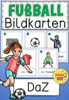 Vorschau - Fördermaterial/Inklusion - Fußball / Bildkarten (DaZ) - Deckblatt