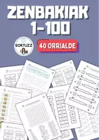 Vista previa - Hojas de trabajo - Zenbakiak 1-100 - Portada