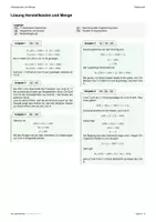 Vorschau - Arbeitsblätter - Analysis Anwendung (lin.Fkt.): Herstellkosten und Menge - Seite 2